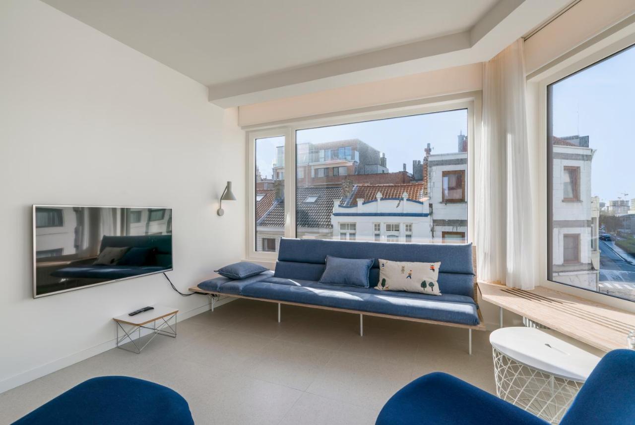 De Zwemmer - Practical, Optimized App With Garage Oostende Bagian luar foto